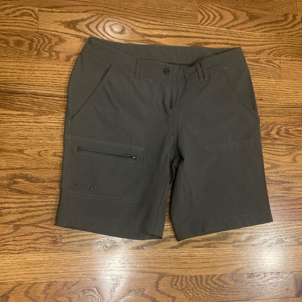 Adidas | Olive Green Hiking Shorts. Size XS. See Photos - Defect